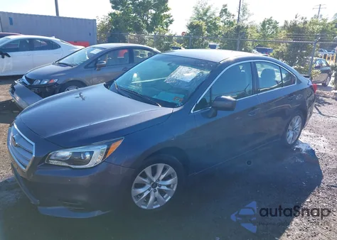 2015 Subaru Legacy 2.5I Premium z USA, uszkodzony, nr VIN 4S3BNAC6XF3061007